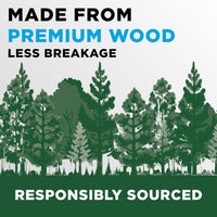 Ticonderoga Wood - Cased Pencils, Pre - Sharpened, 2 HB Soft, Yellow, 30 Count - 7DAY'S