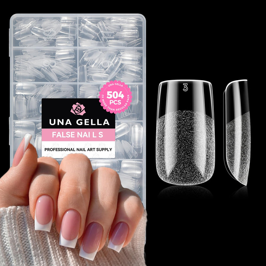 UNA GELLA Gel Nail Glue, Solid Nails Gl ue Gel 40ml Lamp Curing Needed Soak Off G LUE Strong Nail G LUE G el for Acrylic Fake Nails Tips Extension Press On Nails for Gelly Tips - 7DAY'S