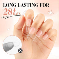 UNA GELLA Gel Nail Glue, Solid Nails Gl ue Gel 40ml Lamp Curing Needed Soak Off G LUE Strong Nail G LUE G el for Acrylic Fake Nails Tips Extension Press On Nails for Gelly Tips - 7DAY'S