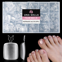 UNA GELLA Solid Nail Glue Gel 15ml Lamp Curing Needed Solid Soak Off U V/LED Lamp Required Super Strong Glue for Fake Acrylic Soft Gel Nail Tips Press On Nails Art Extension - 7DAY'S