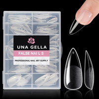UNA GELLA Solid Nail Glue Gel 15ml Lamp Curing Needed Solid Soak Off U V/LED Lamp Required Super Strong Glue for Fake Acrylic Soft Gel Nail Tips Press On Nails Art Extension - 7DAY'S