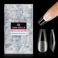 UNA GELLA Solid Nail Glue Gel 15ml Lamp Curing Needed Solid Soak Off U V/LED Lamp Required Super Strong Glue for Fake Acrylic Soft Gel Nail Tips Press On Nails Art Extension - 7DAY'S