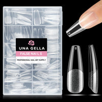UNA GELLA Solid Nail Glue Gel 15ml Lamp Curing Needed Solid Soak Off U V/LED Lamp Required Super Strong Glue for Fake Acrylic Soft Gel Nail Tips Press On Nails Art Extension - 7DAY'S