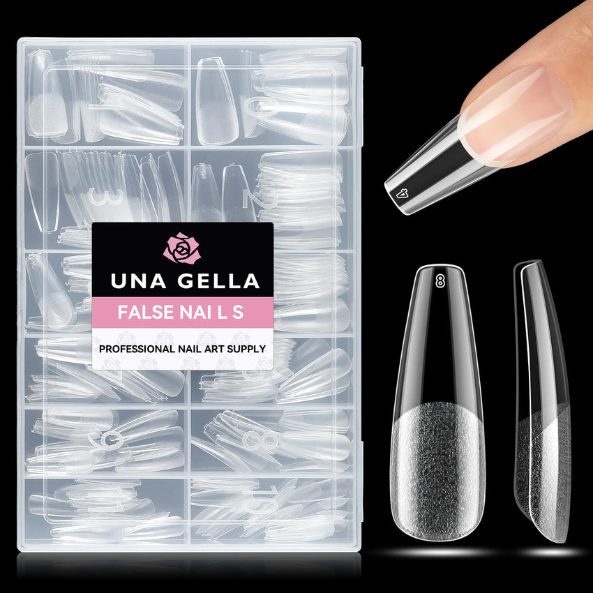 UNA GELLA Solid Nail Glue Gel 15ml Lamp Curing Needed Solid Soak Off U V/LED Lamp Required Super Strong Glue for Fake Acrylic Soft Gel Nail Tips Press On Nails Art Extension - 7DAY'S