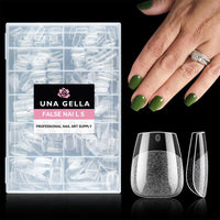 UNA GELLA Solid Nail Glue Gel 15ml Lamp Curing Needed Solid Soak Off U V/LED Lamp Required Super Strong Glue for Fake Acrylic Soft Gel Nail Tips Press On Nails Art Extension - 7DAY'S