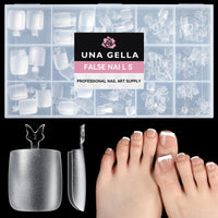 UNA GELLA Solid Nail Glue Gel 15ml Lamp Curing Needed Solid Soak Off U V/LED Lamp Required Super Strong Glue for Fake Acrylic Soft Gel Nail Tips Press On Nails Art Extension - 7DAY'S