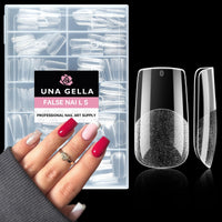 UNA GELLA Solid Nail Glue Gel 15ml Lamp Curing Needed Solid Soak Off U V/LED Lamp Required Super Strong Glue for Fake Acrylic Soft Gel Nail Tips Press On Nails Art Extension - 7DAY'S