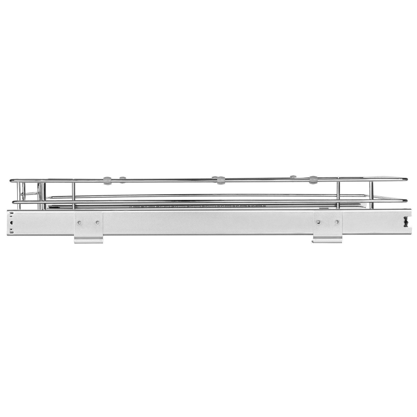 VEVOR 20"W x 21"D Pull Out Cabinet Organizer, Heavy Duty Slide Out Pantry Shelves, Chrome - Plated Steel Roll Out Drawers, Sliding Drawer Storage for Home, Inside Kitchen Cabinet, Bathroom, Under Sink - 7DAY'S