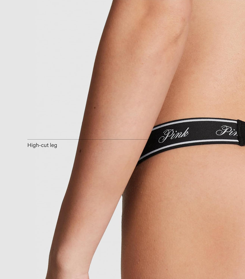 Victoria's Secret PINK Women's Cotton Logo Thong Underwear, Panties for Women, Multi Pack (XS - XXL) - 7DAY'S