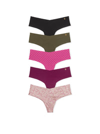 Victoria's Secret Women's No Show Thong Underwear, Panties for Women, Multi Pack (XS - XXL) - 7DAY'S