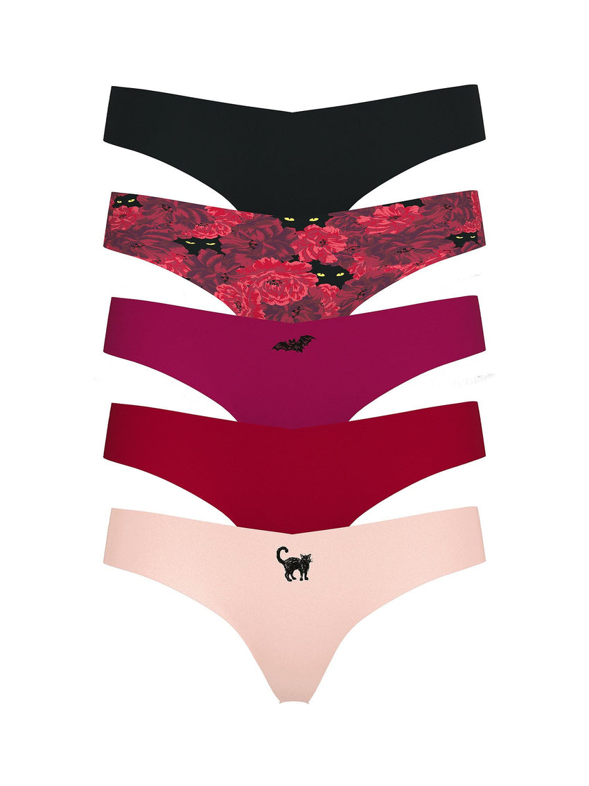 Victoria's Secret Women's No Show Thong Underwear, Panties for Women, Multi Pack (XS - XXL) - 7DAY'S