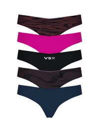 Victoria's Secret Women's No Show Thong Underwear, Panties for Women, Multi Pack (XS - XXL) - 7DAY'S