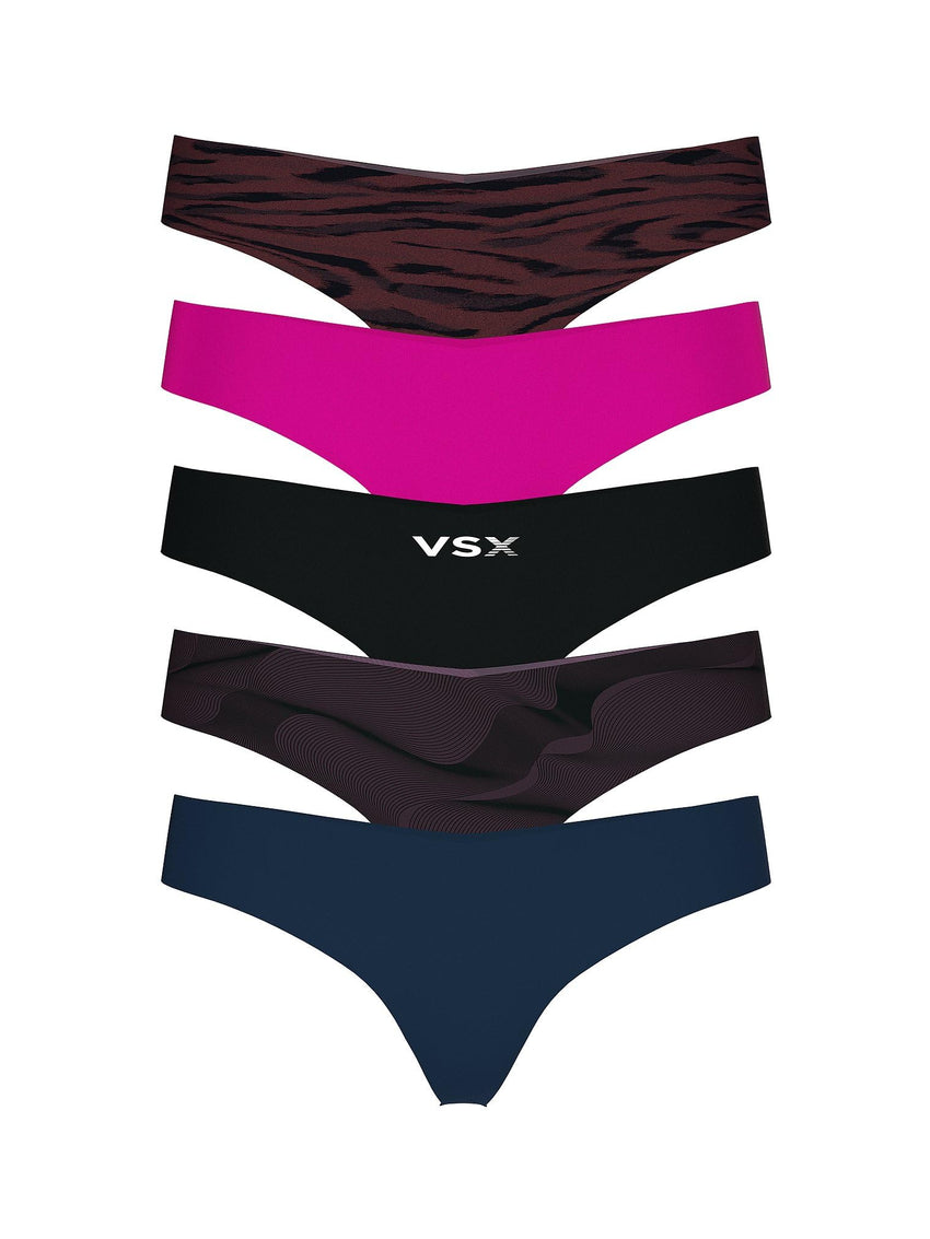 Victoria's Secret Women's No Show Thong Underwear, Panties for Women, Multi Pack (XS - XXL) - 7DAY'S