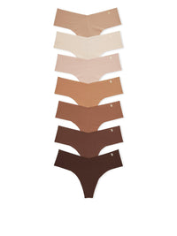 Victoria's Secret Women's No Show Thong Underwear, Panties for Women, Multi Pack (XS - XXL) - 7DAY'S