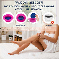 Waxing kit 23 items, WUWUVISTA Hair Removal Hard Wax Kit with Wax Warmer&Wax Beads for Full Body/Face/Underarm/Bikini/Sensitive Skin for Women&Men - 7DAY'S