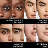 Were Even Hydrating Longwear Concealer - 225N Light Medium With Neutral Undertones by Fenty Beauty for Women - 0.3 oz Concealer - 7DAY'S