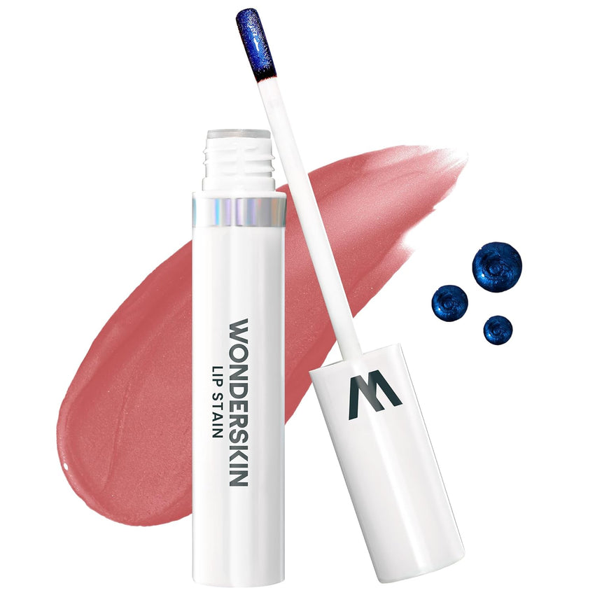 Wonderskin Wonder Blading All Day Lip Stain Peel Off Masque - Long Lasting, Waterproof and Transfer Proof Nude Lip Tint, Matte Finish Peel Off Lip Stain (Whimsical Masque) - 7DAY'S