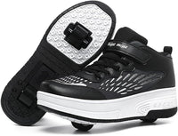 Ylllu Kids LED Roller Skate Shoes with Single Wheel Light up Roller Shoes Gift for Girls Boys Children - 7DAY'S