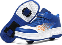 Ylllu Kids LED Roller Skate Shoes with Single Wheel Light up Roller Shoes Gift for Girls Boys Children - 7DAY'S