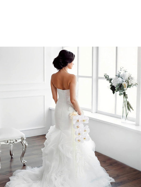 Bridal bouquet and wedding items