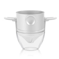 1 Pc Portable Foldable Coffee Filter Stainless Steel Easy Clean Reusable Coffee Funnel Paperless Pour Over Holder Coffee Dripper - 7DAY'S