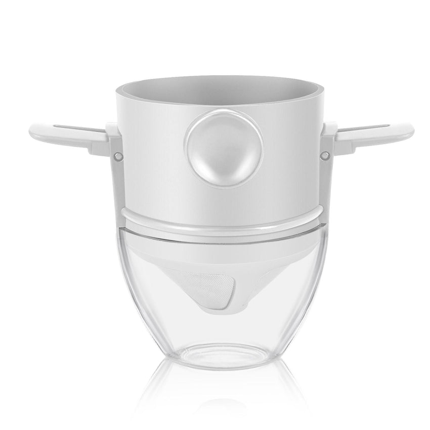1 Pc Portable Foldable Coffee Filter Stainless Steel Easy Clean Reusable Coffee Funnel Paperless Pour Over Holder Coffee Dripper - 7DAY'S
