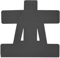 10 - Count Pre - Cut Kinesiology Tape for Shoulder Pain Relief, Waterproof & Breathable, Elastic Athletic Tape for Shoulder Support & Muscle Sports（Super Good qualiey） (Purple) - 7DAY'S