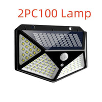 100LED solar wall light - 7DAY'S