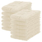 12 Pack Muslin Burp Cloths 100% Cotton Muslin Cloths Large 20''x10'' Extra Soft and Absorbent Baby Burping Cloth - White - 7DAY'S