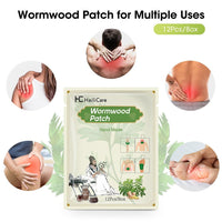 12pieces/Bag Foot Neck Knee Waist Massage Stickers Wormwood Natural Plant Self - heating Relief Joint Ache Pain Cinnamon Ginger - 7DAY'S