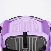 12V ride on bumper car for kids,electric car for kids,1.5 - 5 Years Old,W/Remote Control, LED Lights, Bluetooth & 360 Degree Spin, Vehicle body with anti - collision padding Five - point Safety Belt,2wd - 7DAY'S