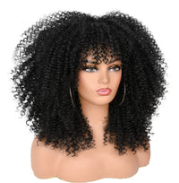 15Inch Curly Wigs for Black Women Afro Bomb Curly Wig - 7DAY'S