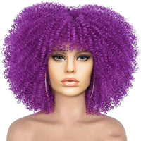 15Inch Curly Wigs for Black Women Afro Bomb Curly Wig - 7DAY'S