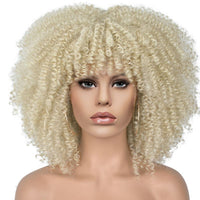 15Inch Curly Wigs for Black Women Afro Bomb Curly Wig - 7DAY'S