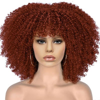 15Inch Curly Wigs for Black Women Afro Bomb Curly Wig - 7DAY'S