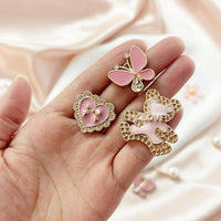 18Pcs Flower Shoe Chain Charms for Women, Bling Shoe Charms for Girls Clog Sandals, Girly Shoe Chains, DIY Shoe Decoration Accessories for Party Favor - 7DAY'S