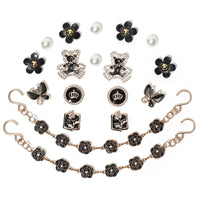 18Pcs Flower Shoe Chain Charms for Women, Bling Shoe Charms for Girls Clog Sandals, Girly Shoe Chains, DIY Shoe Decoration Accessories for Party Favor - 7DAY'S