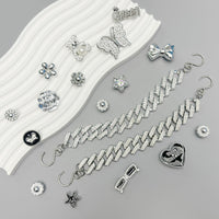 18Pcs Flower Shoe Chain Charms for Women, Bling Shoe Charms for Girls Clog Sandals, Girly Shoe Chains, DIY Shoe Decoration Accessories for Party Favor - 7DAY'S