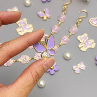18Pcs Flower Shoe Chain Charms for Women, Bling Shoe Charms for Girls Clog Sandals, Girly Shoe Chains, DIY Shoe Decoration Accessories for Party Favor - 7DAY'S