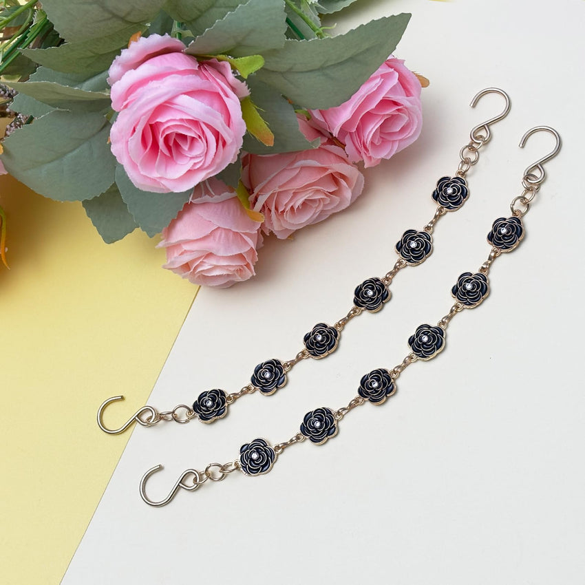 18Pcs Flower Shoe Chain Charms for Women, Bling Shoe Charms for Girls Clog Sandals, Girly Shoe Chains, DIY Shoe Decoration Accessories for Party Favor - 7DAY'S