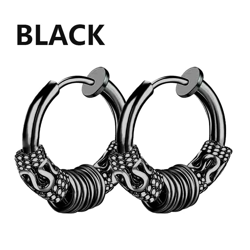 1Pair Fashion Cross Pendant Ear Clip Non Piercing Earrings Fake Earrings Gift for Men Women Jewelry - 7DAY'S