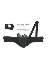 1pc Deep Conceal Shoulder Gun Holster, Unisex Armpit Pistol Holster, Adjustable For Left And Right Shoulder - 7DAY'S