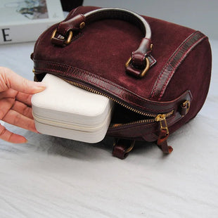 1PC Jewelry Organizer Display Travel Jewelry Zipper Case Boxes Earrings Necklace Ring Portable Jewelry Box Leather Storage - 7DAY'S