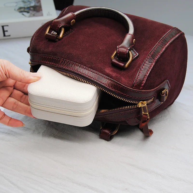 1PC Jewelry Organizer Display Travel Jewelry Zipper Case Boxes Earrings Necklace Ring Portable Jewelry Box Leather Storage - 7DAY'S