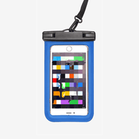 1pc Waterproof Cell Phone Pouch; Universal Sealing Case For Beach Swimming - 7DAY'S