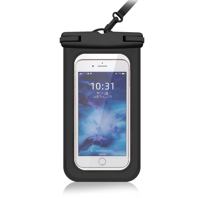 1pc Waterproof Cell Phone Pouch; Universal Sealing Case For Beach Swimming - 7DAY'S