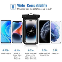 1pc Waterproof Cell Phone Pouch; Universal Sealing Case For Beach Swimming - 7DAY'S