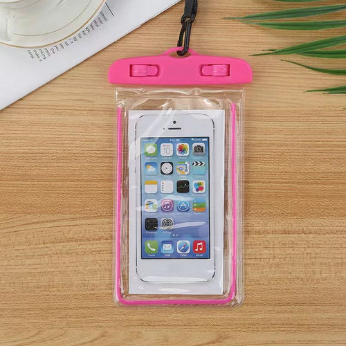 1pc Waterproof Cell Phone Pouch; Universal Underwater Sealing Case For Beach Swimming Pool - 7DAY'S