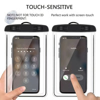 1pc Waterproof Cell Phone Pouch; Universal Underwater Sealing Case For Beach Swimming Pool - 7DAY'S