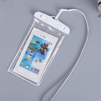1pcs Luminous PVC Cell Phone Waterproof Bag Transparent Fluorescent Diving Waterproof Case - 7DAY'S